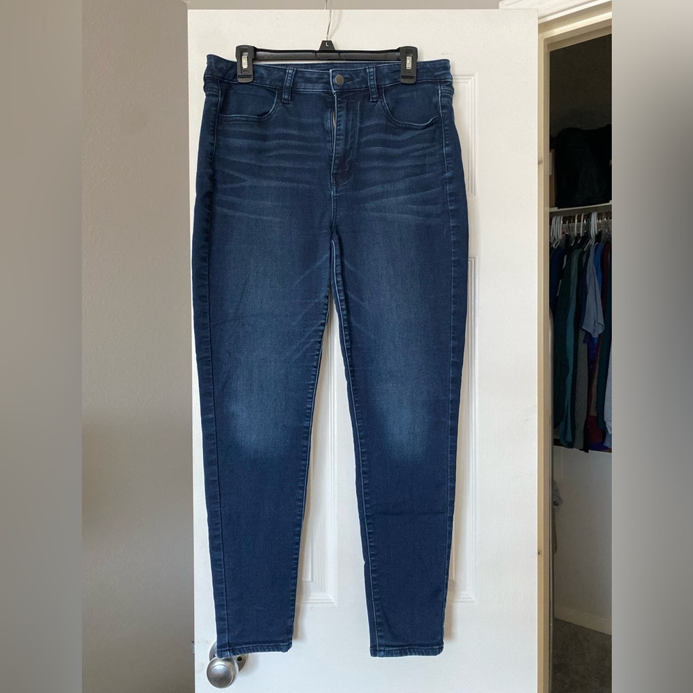 American Eagle Super Hi-Rise Jeggings Size 12